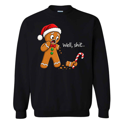 Gingerbread Christmas Sweatshirt, Funny Christmas Shirt Christmas Gift