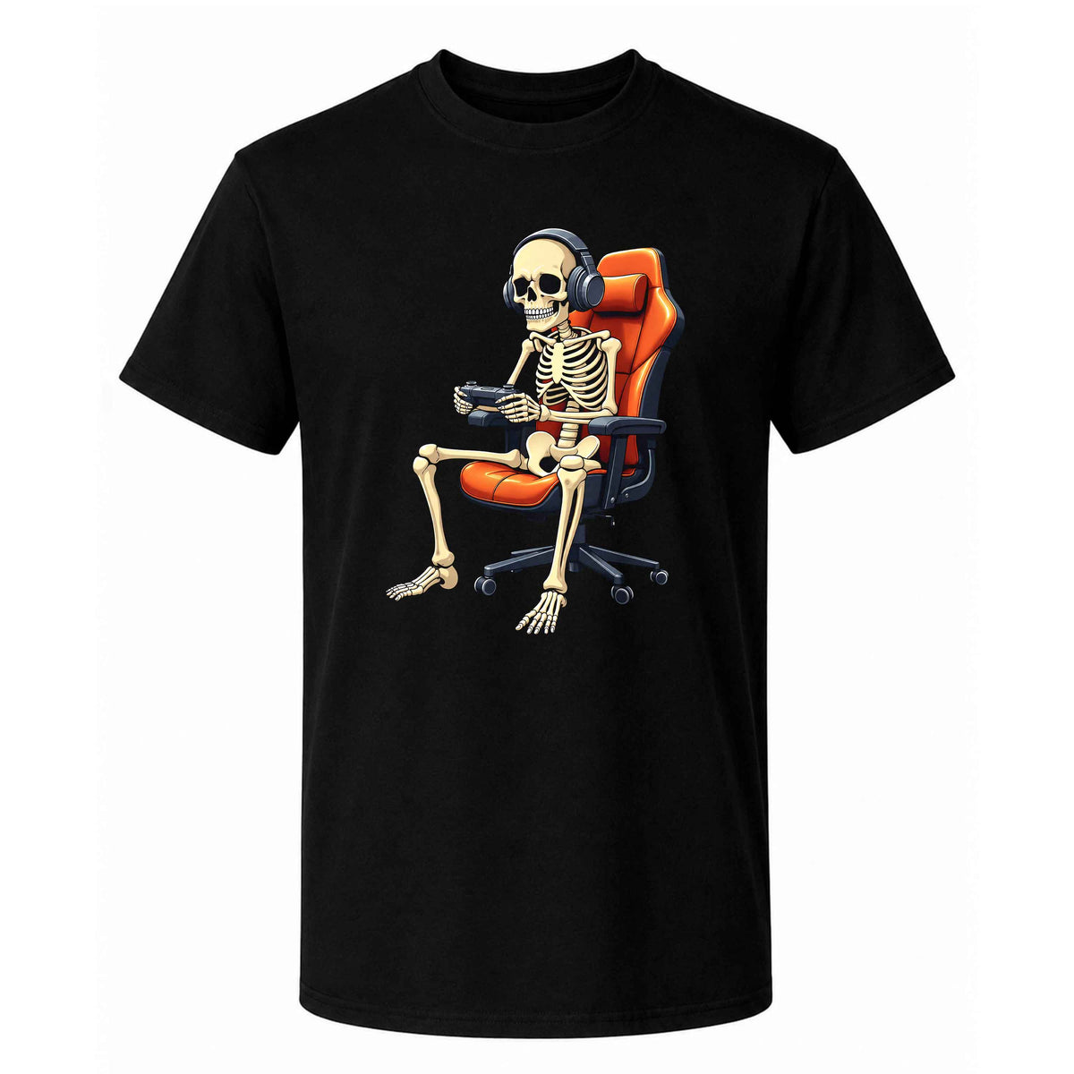 Skeleton Gamer Halloween Sweatshirt, Boys Pumpkin Gaming Shirt, Funny Halloween Gift