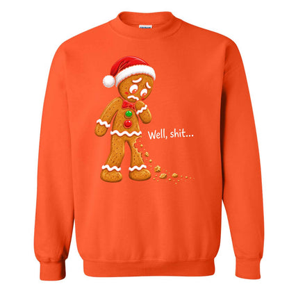 Gingerbread Christmas Sweatshirt, Funny Christmas Shirt Christmas Gift