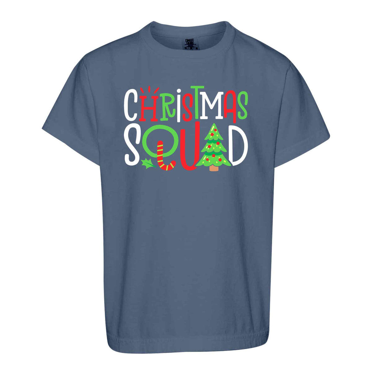 Christmas Squad Matching Family Shirts, Funny Christmas Graphic Tees, Holiday Gift for Family