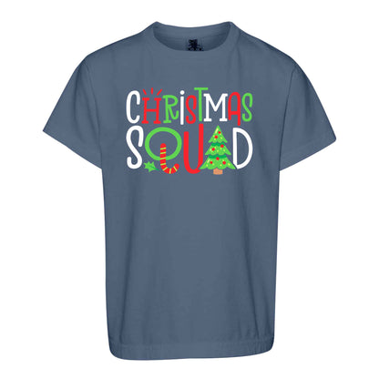 Christmas Squad Matching Family Shirts, Funny Christmas Graphic Tees, Holiday Gift for Family