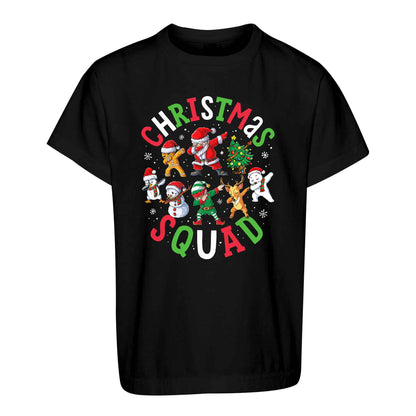 Christmas Squad Matching Family Shirts, Funny Christmas Graphic Tees, Holiday Gift for Family