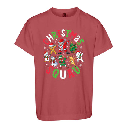 Christmas Squad Matching Family Shirts, Funny Christmas Graphic Tees, Holiday Gift for Family