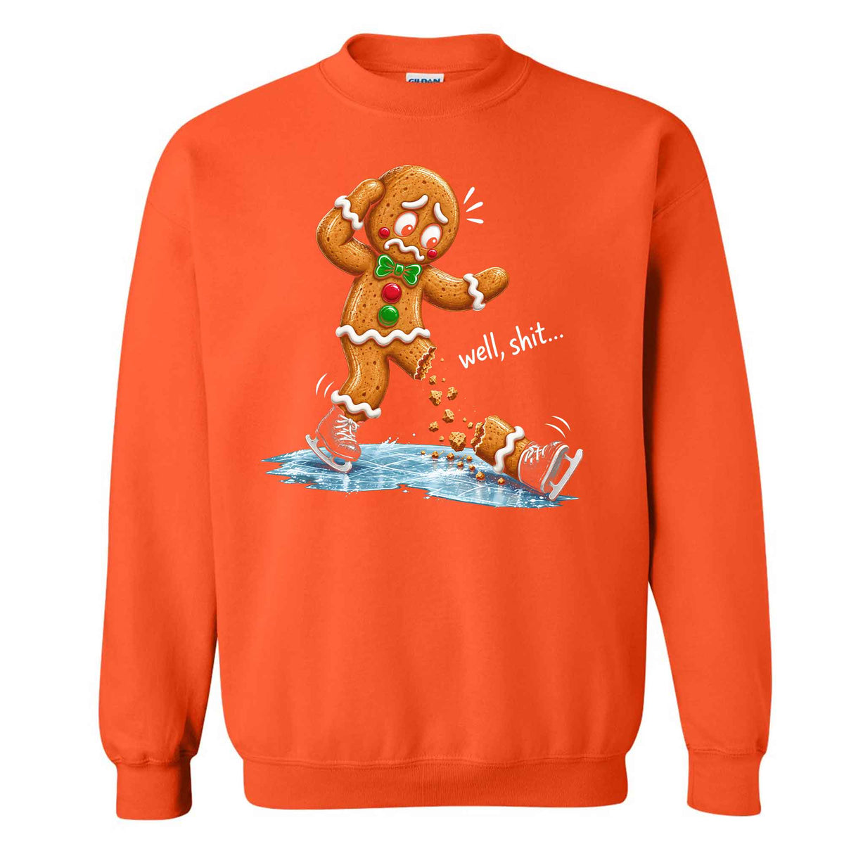 Gingerbread Christmas Sweatshirt, Funny Christmas Shirt Christmas Gift