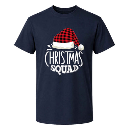 Christmas Squad Matching Family Shirts, Funny Christmas Graphic Tees, Holiday Gift for Family