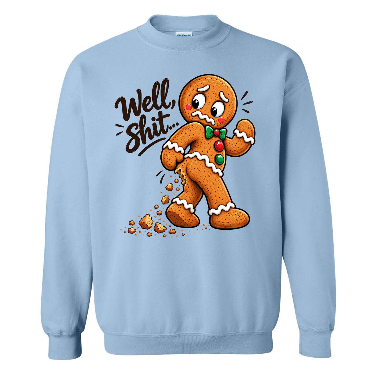 Gingerbread Christmas Sweatshirt, Funny Christmas Shirt Christmas Gift