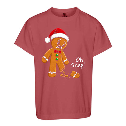 Funny Gingerbread Christmas Sweatshirt, Oh Snap Holiday Graphic Tee, Christmas Gift