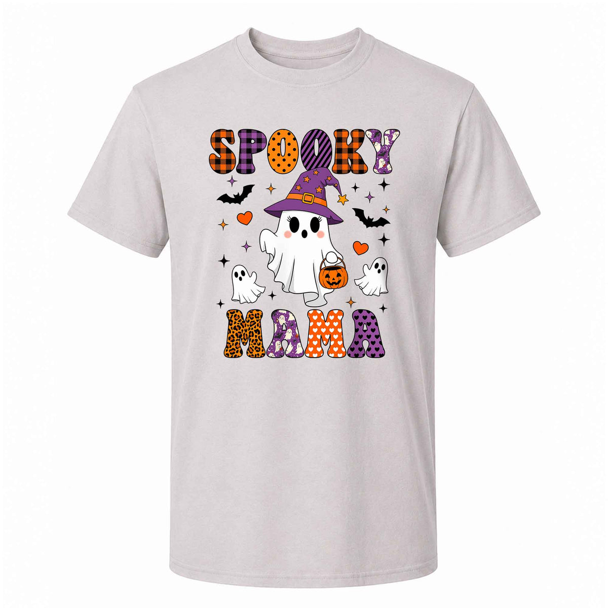 Personalized Halloween Shirt - Spooky Mama Shirt - Halloween Gift for Mom, Grandma, Aunt
