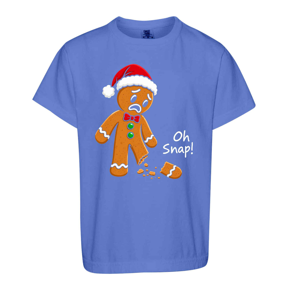 Funny Gingerbread Christmas Sweatshirt, Oh Snap Holiday Graphic Tee, Christmas Gift