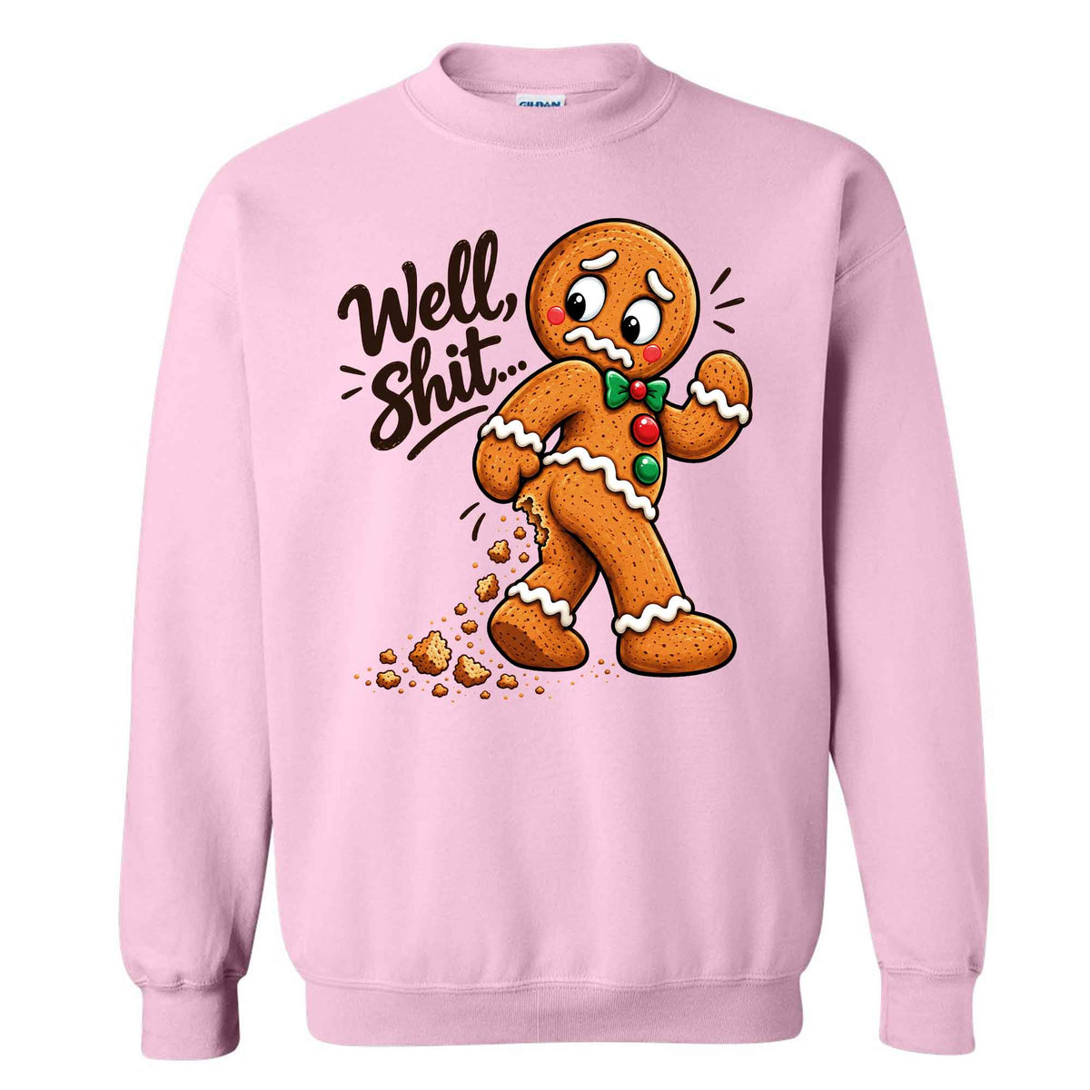Gingerbread Christmas Sweatshirt, Funny Christmas Shirt Christmas Gift