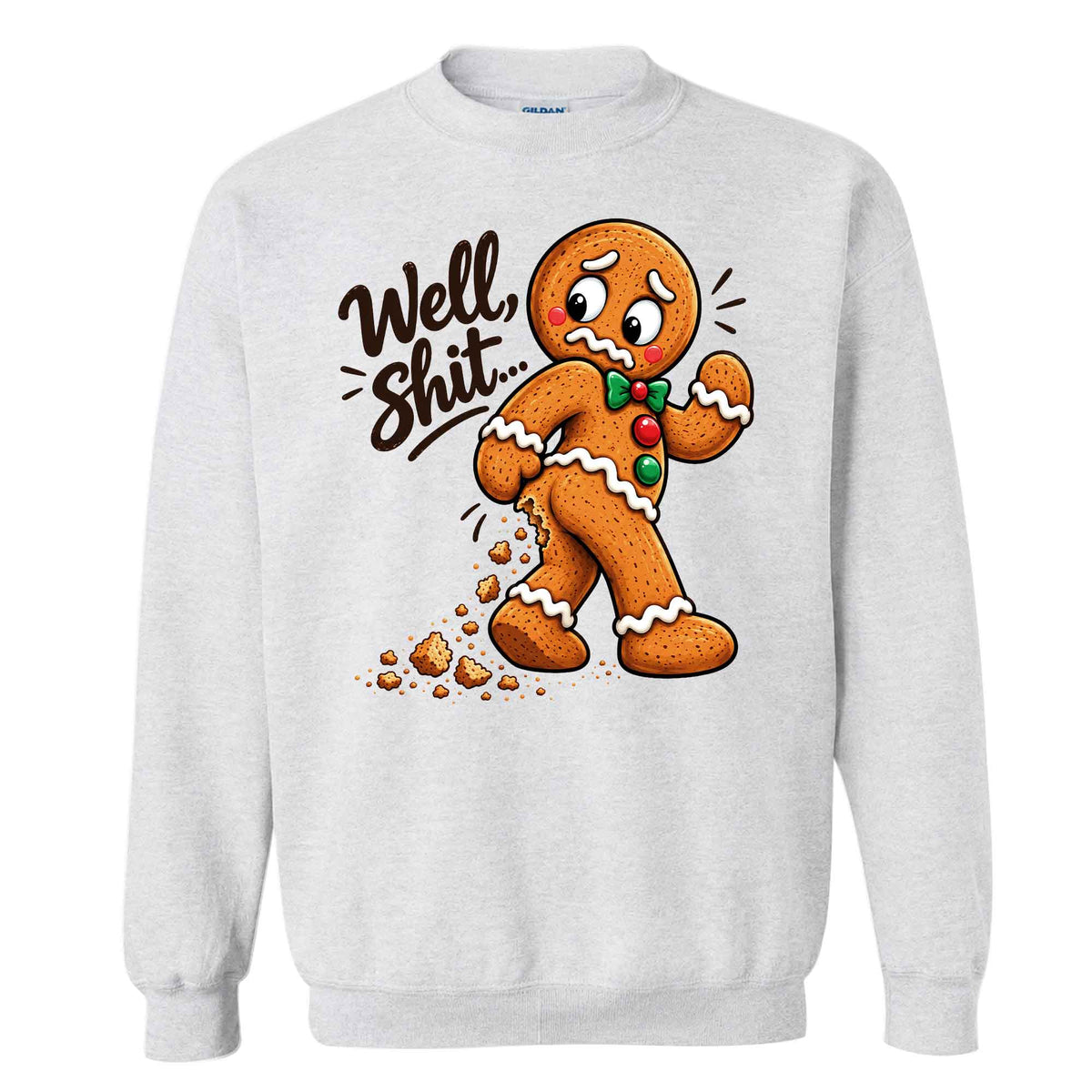 Gingerbread Christmas Sweatshirt, Funny Christmas Shirt Christmas Gift