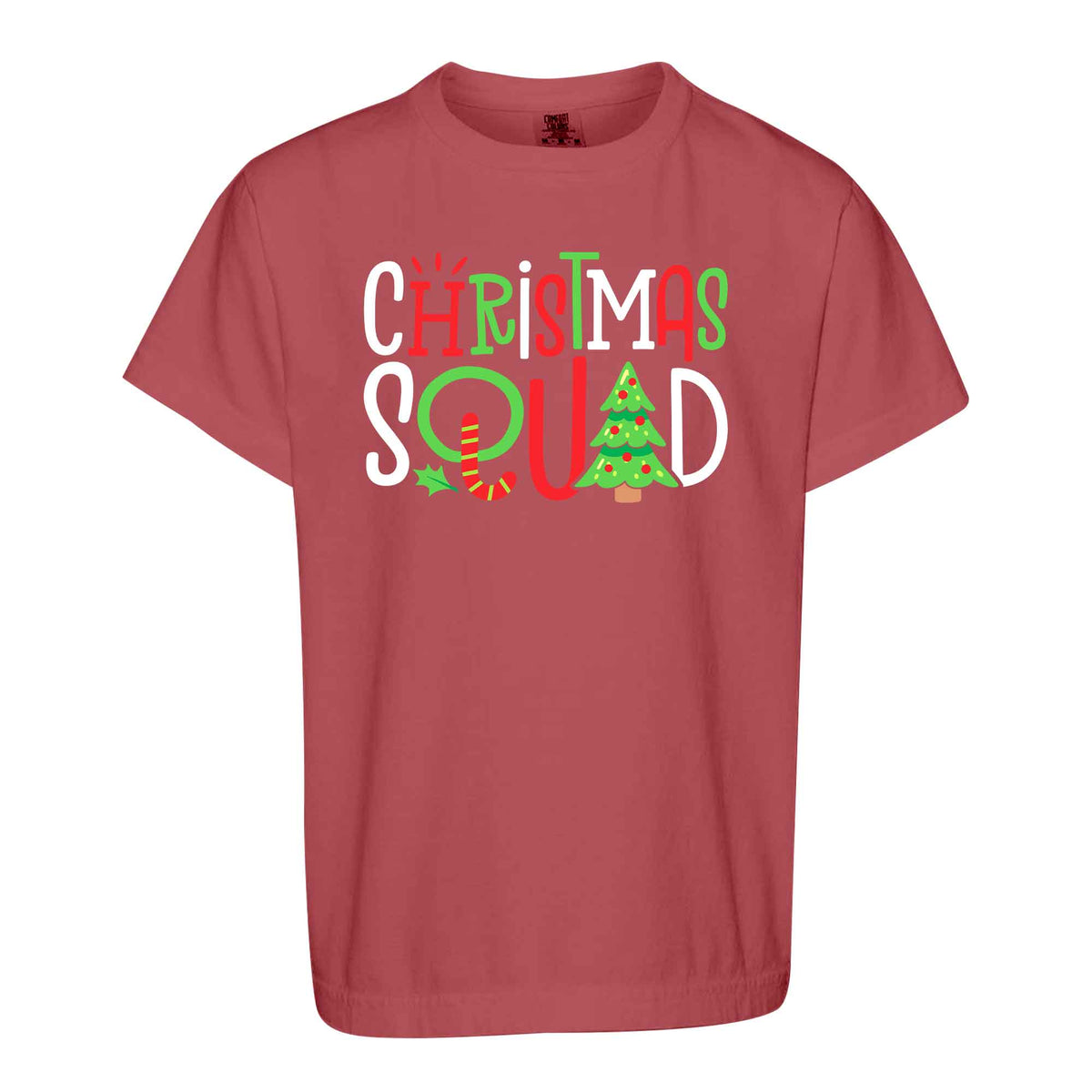 Christmas Squad Matching Family Shirts, Funny Christmas Graphic Tees, Holiday Gift for Family