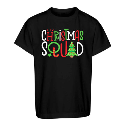 Christmas Squad Matching Family Shirts, Funny Christmas Graphic Tees, Holiday Gift for Family