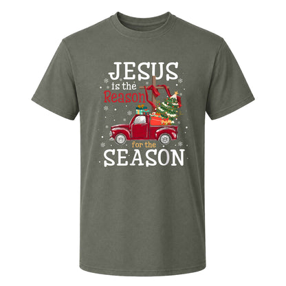 Jesus Is The Reason For The Season Christmas Shirt, Christian Nativity Tee, Religious Gift For Xmas