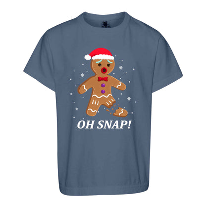 Funny Gingerbread Christmas Sweatshirt, Oh Snap Holiday Graphic Tee, Christmas Gift