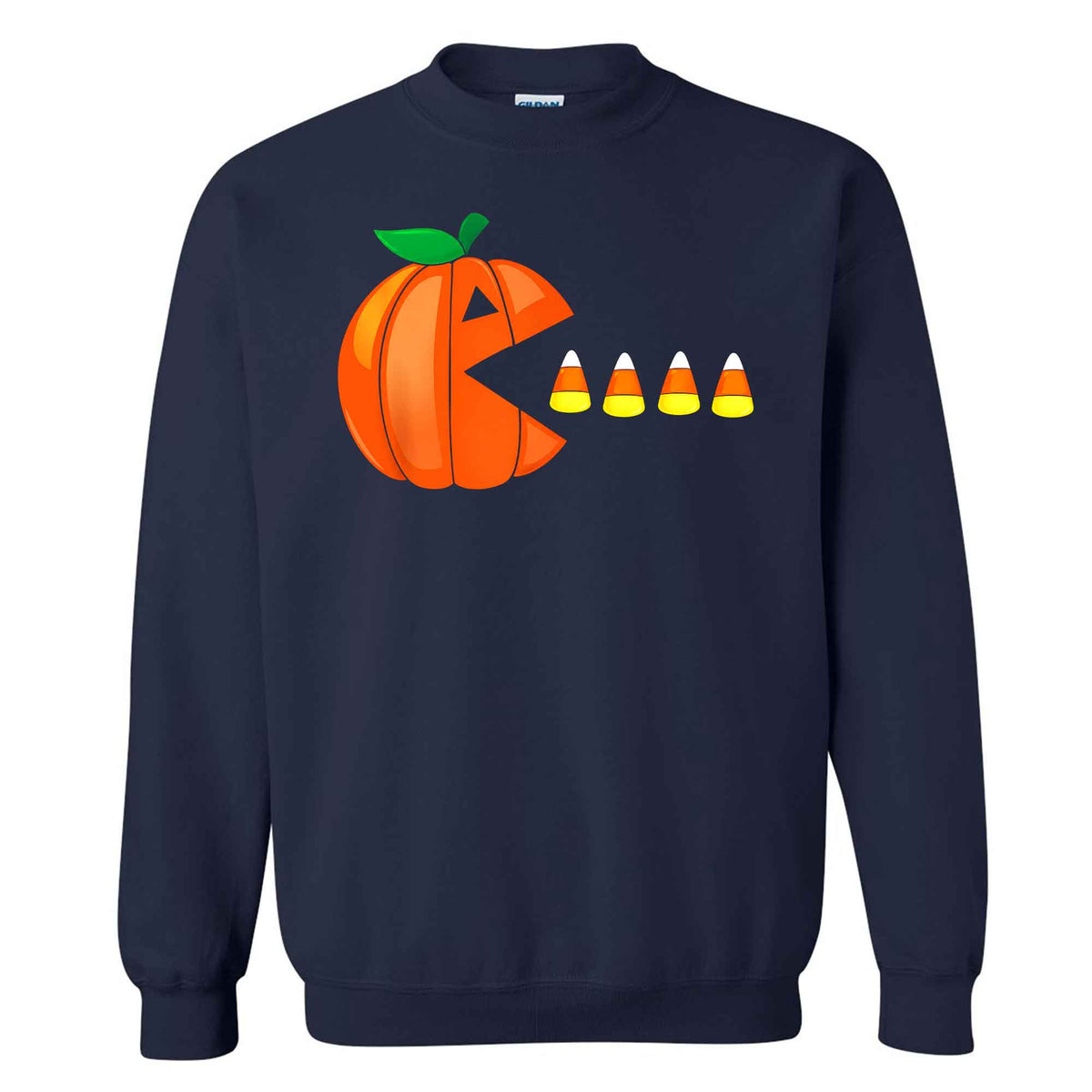 Pumpkin Ghost Graphic Halloween Sweatshirt, Spooky Season Jack O Lantern Shirt, Funny Halloween Gift