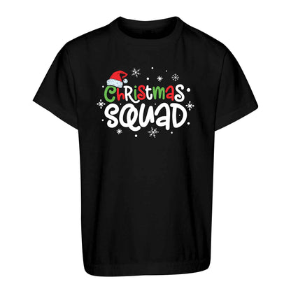 Christmas Squad Matching Family Shirts, Funny Christmas Graphic Tees, Holiday Gift for Family