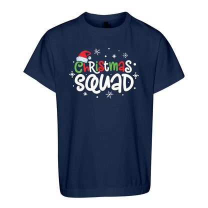 Christmas Squad Matching Family Shirts, Funny Christmas Graphic Tees, Holiday Gift for Family