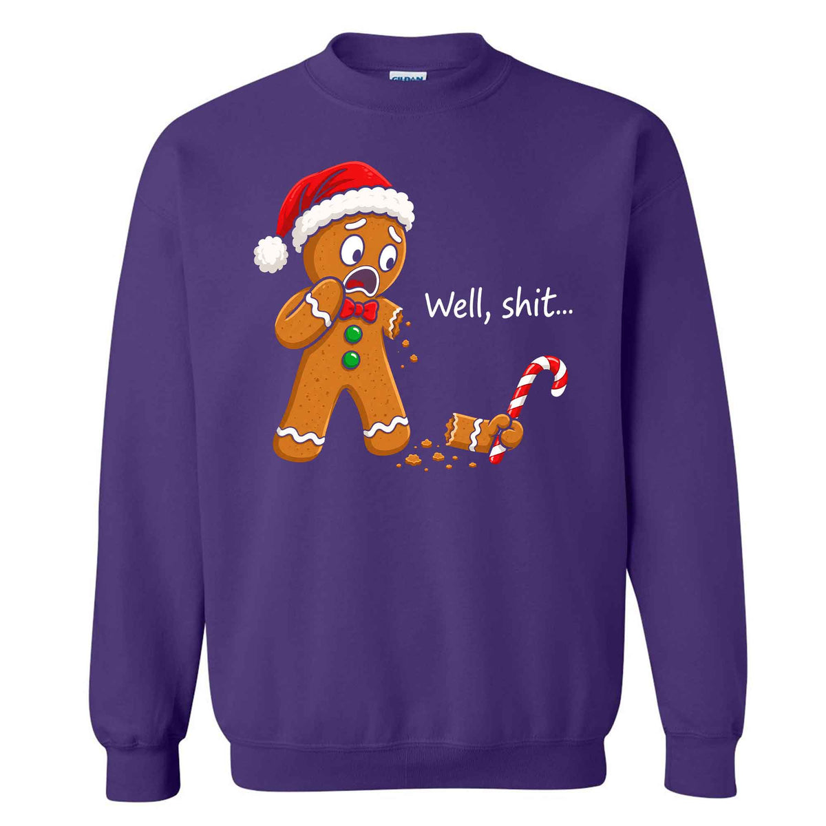 Gingerbread Christmas Sweatshirt, Funny Christmas Shirt Christmas Gift