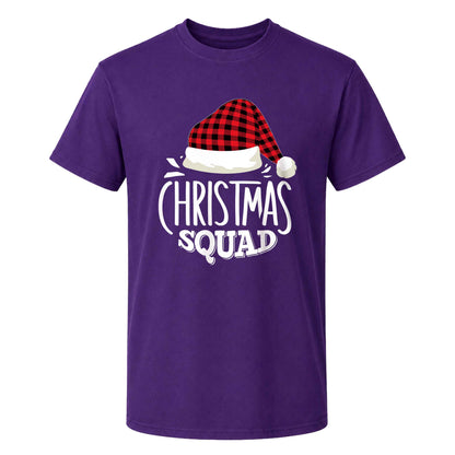 Christmas Squad Matching Family Shirts, Funny Christmas Graphic Tees, Holiday Gift for Family