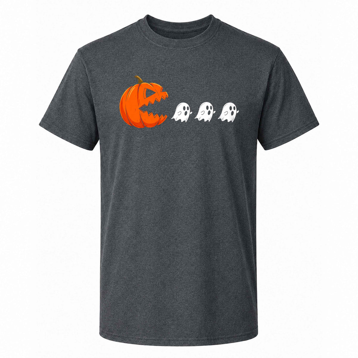 Pumpkin Ghost Graphic Halloween Sweatshirt, Spooky Season Jack O Lantern Shirt, Funny Halloween Gift