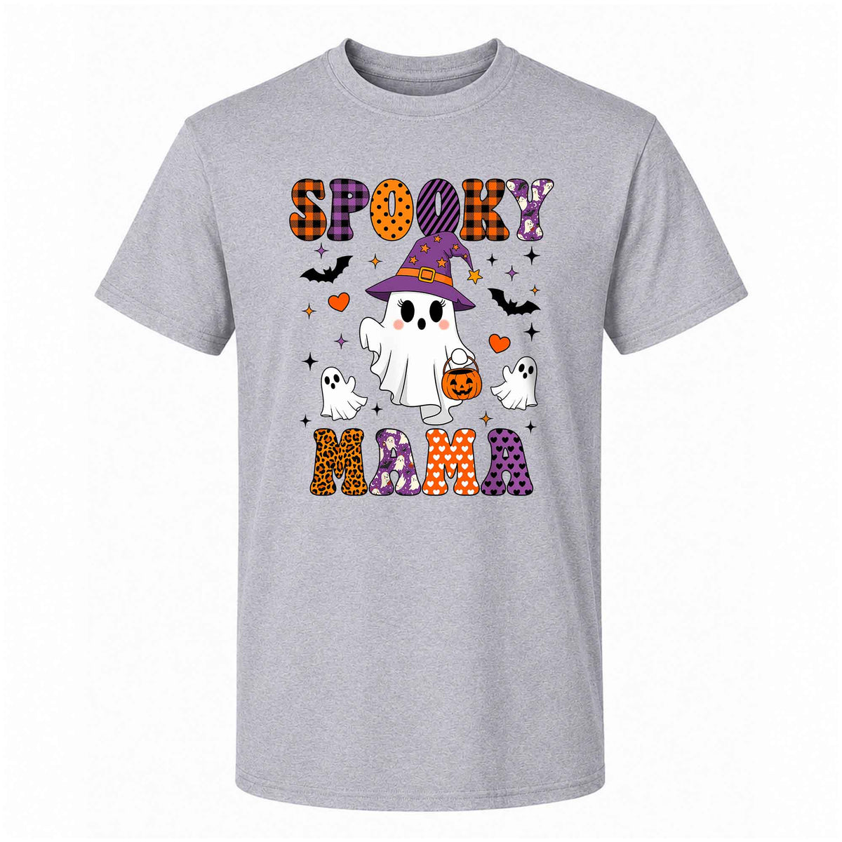 Personalized Halloween Shirt - Spooky Mama Shirt - Halloween Gift for Mom, Grandma, Aunt