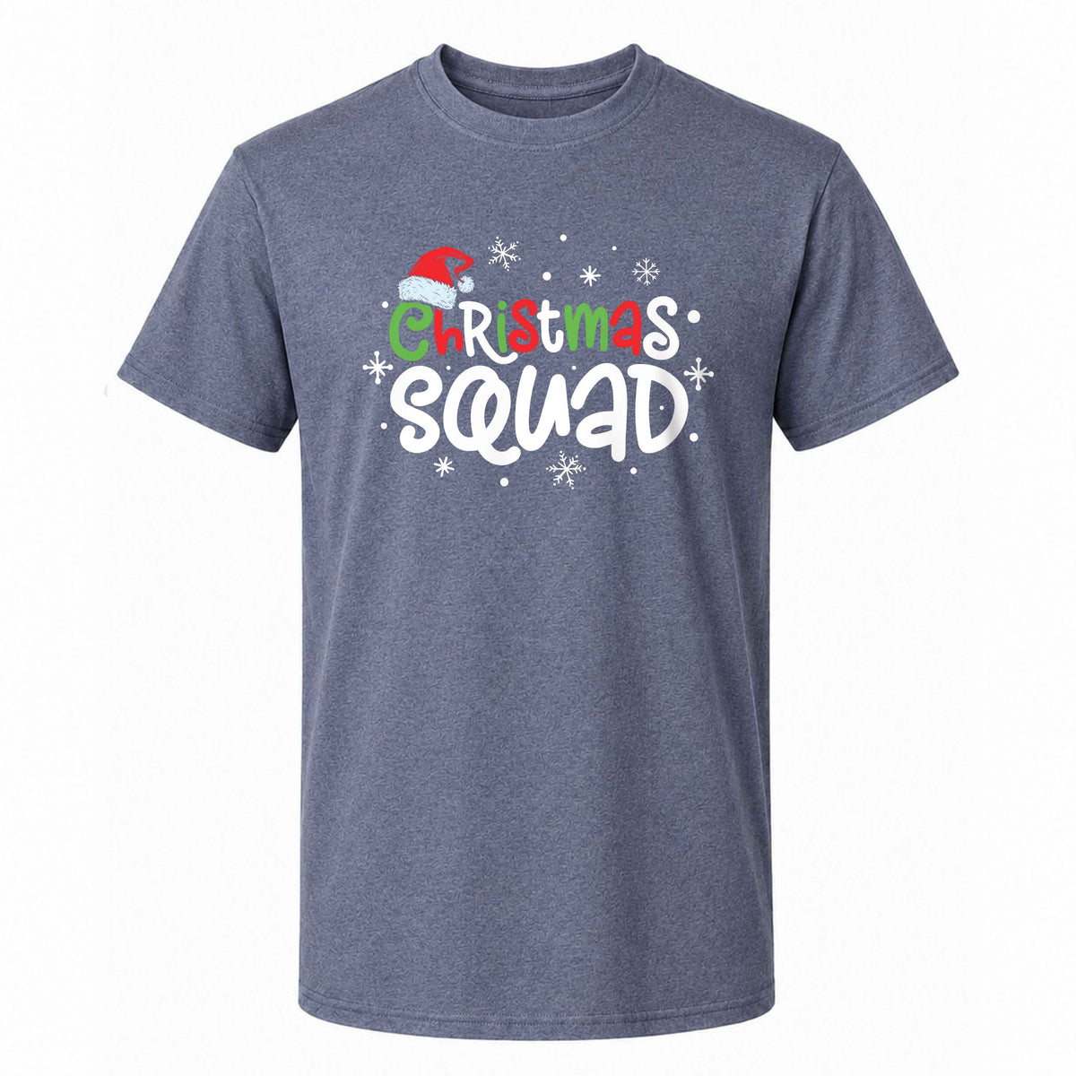 Christmas Squad Matching Family Shirts, Funny Christmas Graphic Tees, Holiday Gift for Family