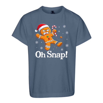 Funny Gingerbread Christmas Sweatshirt, Oh Snap Holiday Graphic Tee, Christmas Gift