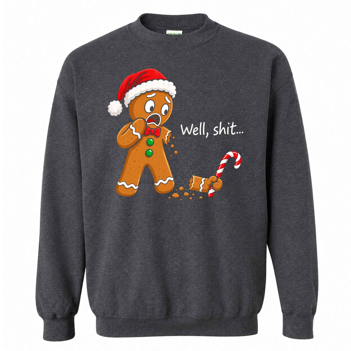 Gingerbread Christmas Sweatshirt, Funny Christmas Shirt Christmas Gift