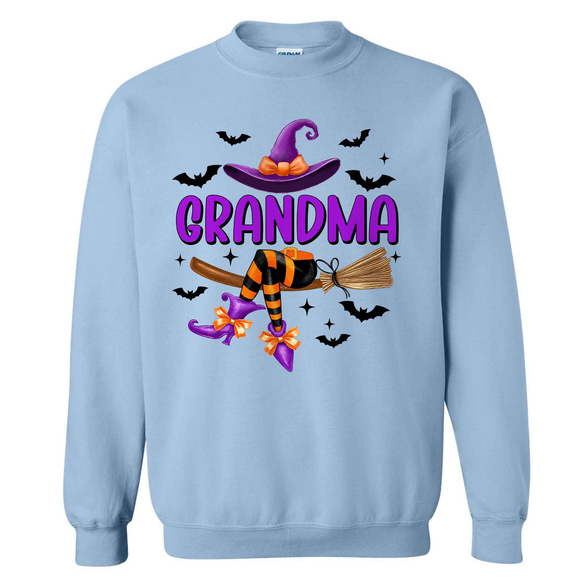 Personalized Halloween Witch Shirt - Grandma Witch T-Shirt Sweatshirt - Halloween Gift for Grandma, Mom