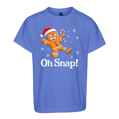 Funny Gingerbread Christmas Sweatshirt, Oh Snap Holiday Graphic Tee, Christmas Gift