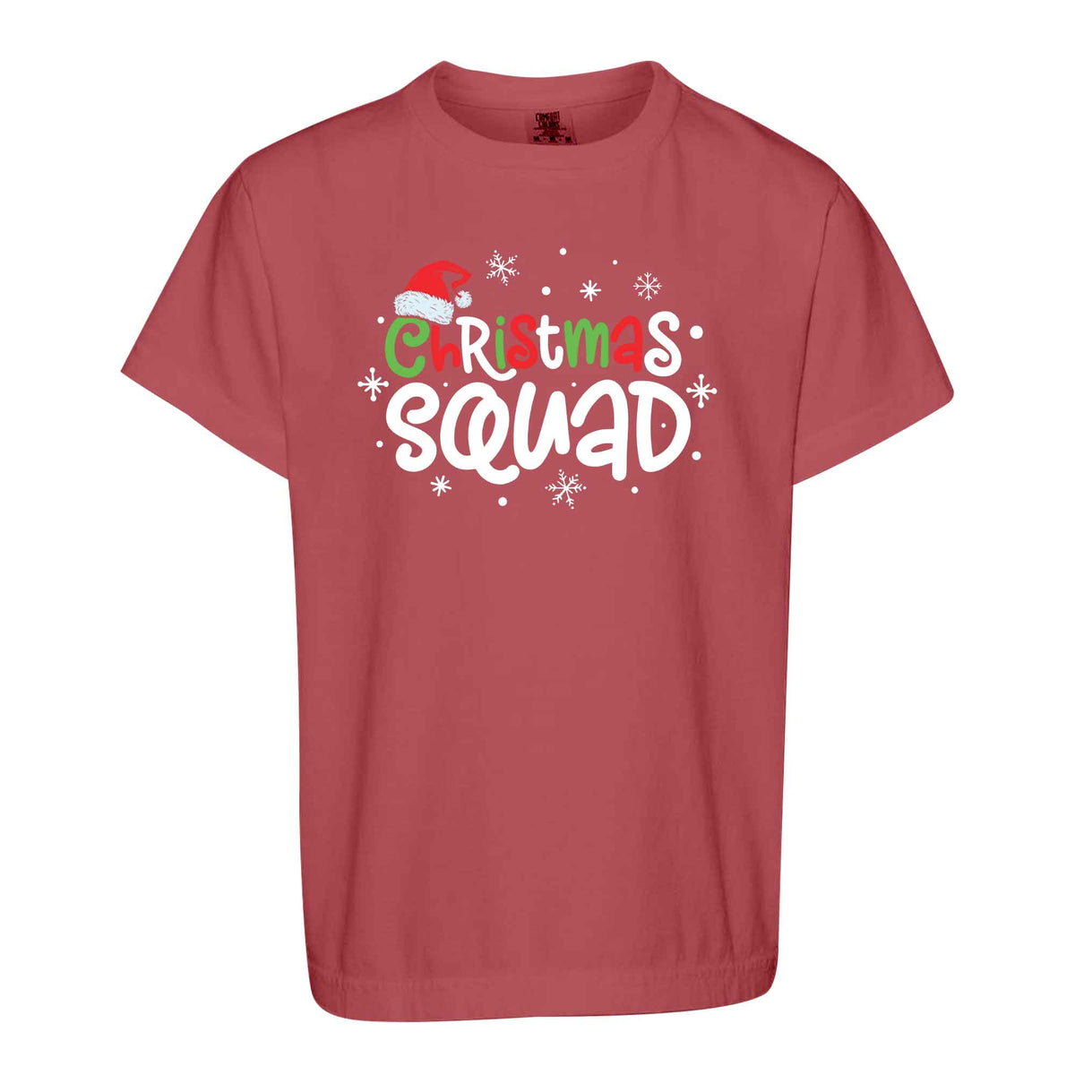 Christmas Squad Matching Family Shirts, Funny Christmas Graphic Tees, Holiday Gift for Family