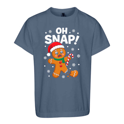 Funny Gingerbread Christmas Sweatshirt, Oh Snap Holiday Graphic Tee, Christmas Gift