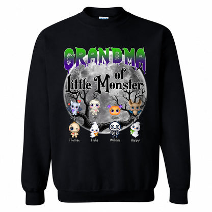 Personalized Halloween Family Shirt, Custom Characters & Names T-Shirt, Family Halloween Outfit, Cute Monster Design