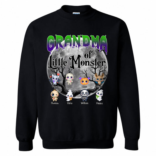 Personalized Halloween Family Shirt, Custom Characters & Names T-Shirt, Family Halloween Outfit, Cute Monster Design