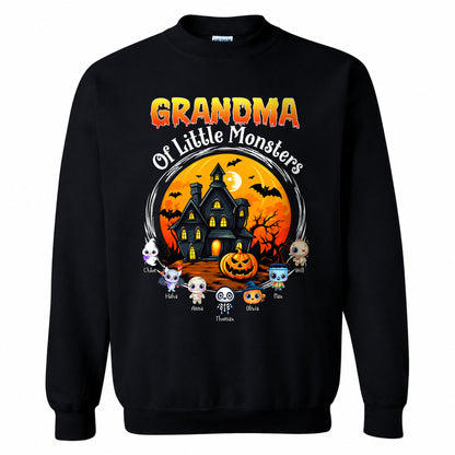 Personalized Halloween Family Shirt, Custom Characters & Names T-Shirt, Family Halloween Outfit, Cute Monster Design