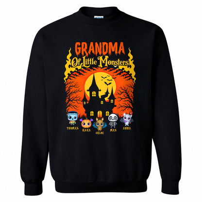 Personalized Halloween Family Shirt, Custom Characters & Names T-Shirt, Family Halloween Outfit, Cute Monster Design