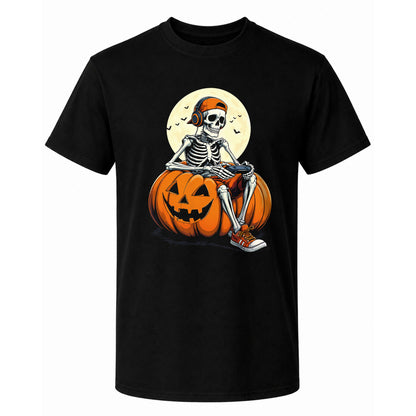 Skeleton Gamer Halloween Sweatshirt, Boys Pumpkin Gaming Shirt, Funny Halloween Gift