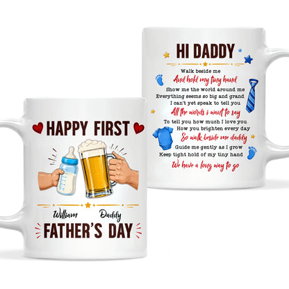 Personalized Daddy Mug – Custom Father’s Day Coffee Mug Gift