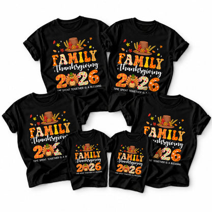 Personalized Family Thanksgiving Sweatshirt, Custom Family Name Shirt, Thanksgiving Dinner Gift For Family