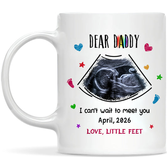 Personalized Daddy Mug – Custom Photo Coffee Mug Gift for Dad