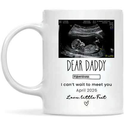 Personalized Daddy Mug – Custom Photo Coffee Mug Gift for Dad