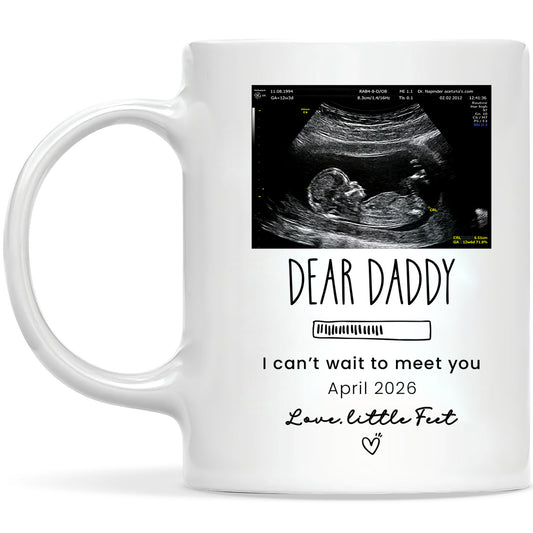 Personalized Daddy Mug – Custom Photo Coffee Mug Gift for Dad