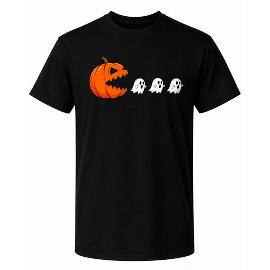 Pumpkin Ghost Graphic Halloween Sweatshirt, Spooky Season Jack O Lantern Shirt, Funny Halloween Gift