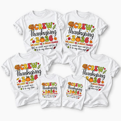 Personalized Family Thanksgiving Sweatshirt, Custom Family Name Shirt, Thanksgiving Dinner Gift For Family