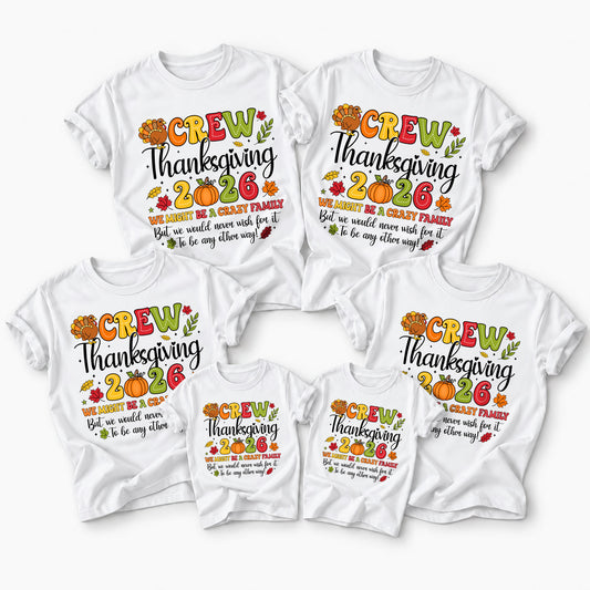 Personalized Family Thanksgiving Sweatshirt, Custom Family Name Shirt, Thanksgiving Dinner Gift For Family