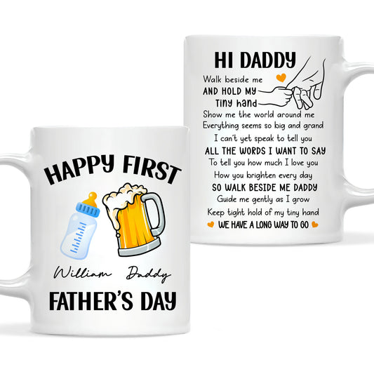 Personalized Daddy Mug – Custom Father’s Day Coffee Mug Gift