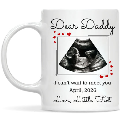 Personalized Daddy Mug – Custom Photo Coffee Mug Gift for Dad