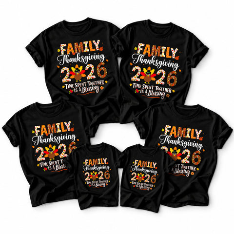 Personalized Family Thanksgiving Sweatshirt, Custom Family Name Shirt, Thanksgiving Dinner Gift For Family