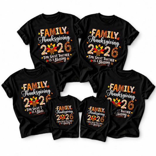 Personalized Family Thanksgiving Sweatshirt, Custom Family Name Shirt, Thanksgiving Dinner Gift For Family